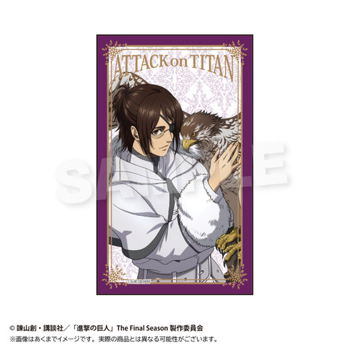"Attack on Titan" Acrylic Block: Winter Animals Ver. Hanji
