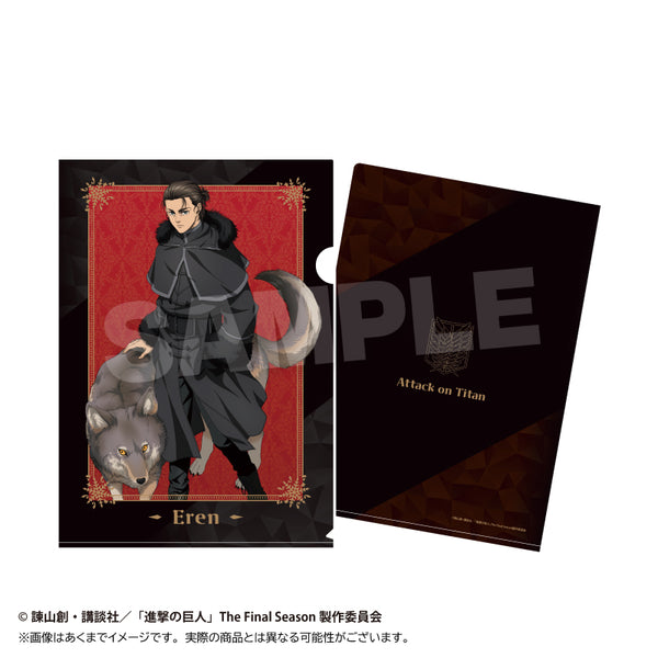 "Attack on Titan" Clear File: Winter Animals Ver. Eren