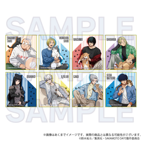 『SAKAMOTO DAYS』トレーディングミニ色紙 猫と戯れVer.【BOX】【202608再販】