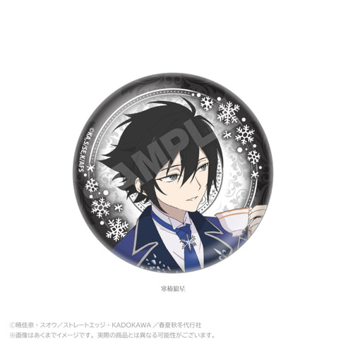 『春夏秋冬代行者 春の舞』缶バッジ お茶会Ver. 寒椿狼星【202608再販】