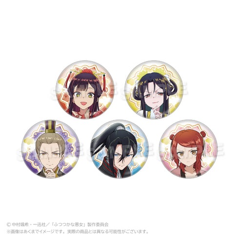 『ふつつかな悪女ではございますが -雛宮蝶鼠とりかえ伝-』トレーディング缶バッジ【BOX】