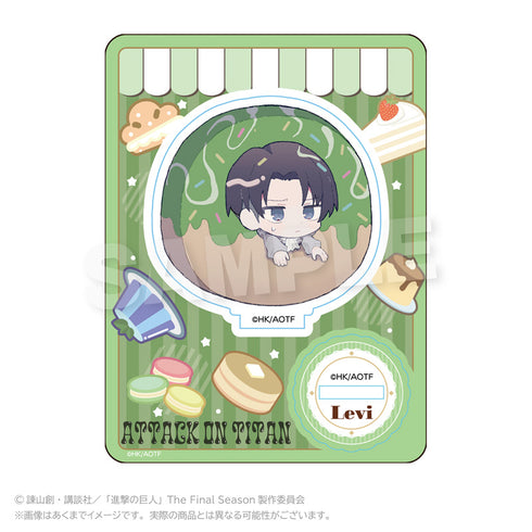 『進撃の巨人』ミニキャラスタンド デザートVer. リヴァイ