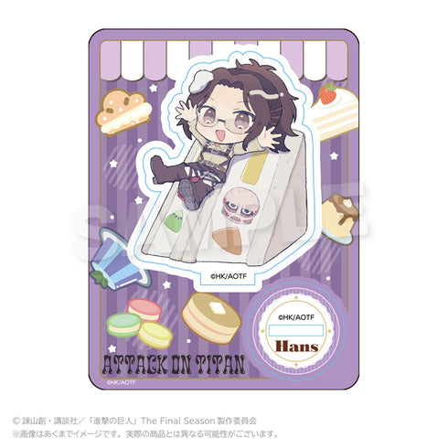 "Attack on Titan" Mini Character Stand: Dessert Ver. Hanji