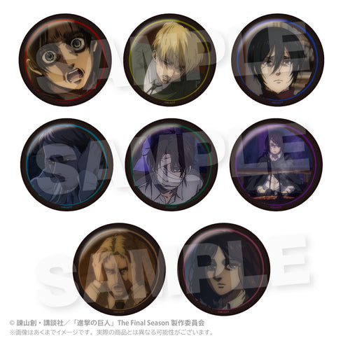 『進撃の巨人』トレーディング缶バッジ クローズアップVer. Vol.2【BOX】