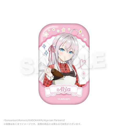 『時々ボソッとロシア語でデレる隣のアーリャさん』トレーディングスクエア缶バッジ【BOX】