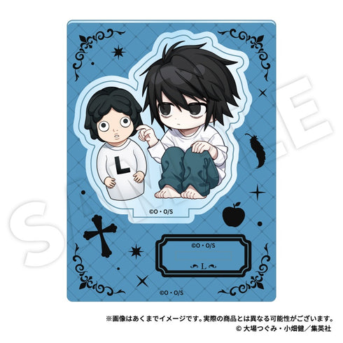 《死亡笔记》迷你角色立牌 手指玩偶版 L【202610 再版】