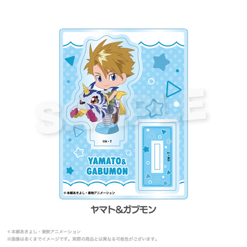 『デジモンアドベンチャー』ミニキャラスタンド 遊具Ver. ヤマト&ガブモン
