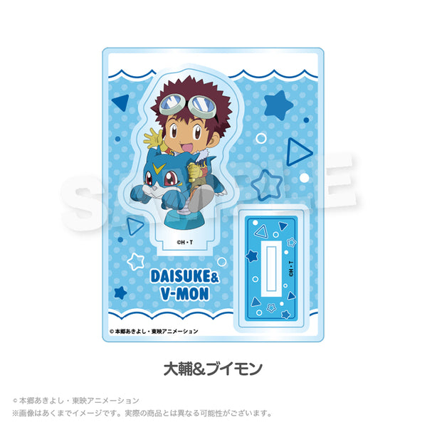 『デジモンアドベンチャー』デジモンアドベンチャー02 ミニキャラスタンド 遊具Ver. 大輔&ブイモン