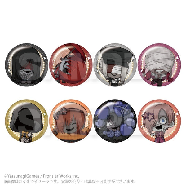 『文字化化』トレーディングミニキャラ缶バッジ アイドルVer.【BOX】