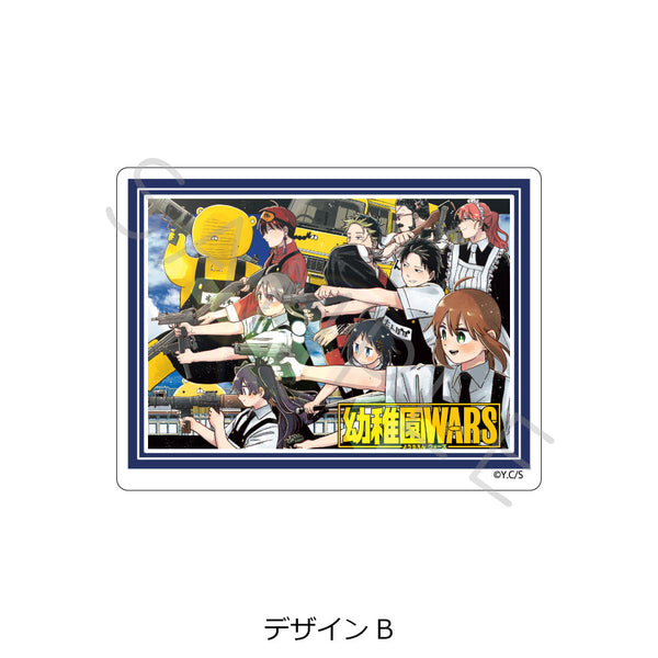 『幼稚園WARS』第2弾 クリアステッカー デザインB