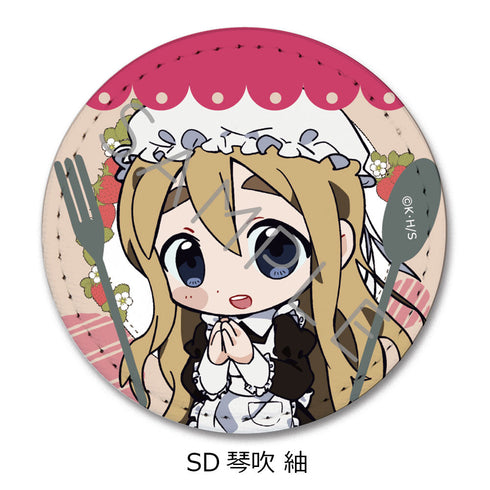 『けいおん!』第2弾 レザーバッジ(丸形) SD 琴吹紬