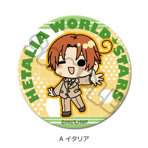 『ヘタリア World☆Stars』丸形缶バッジ(57mm) A イタリア