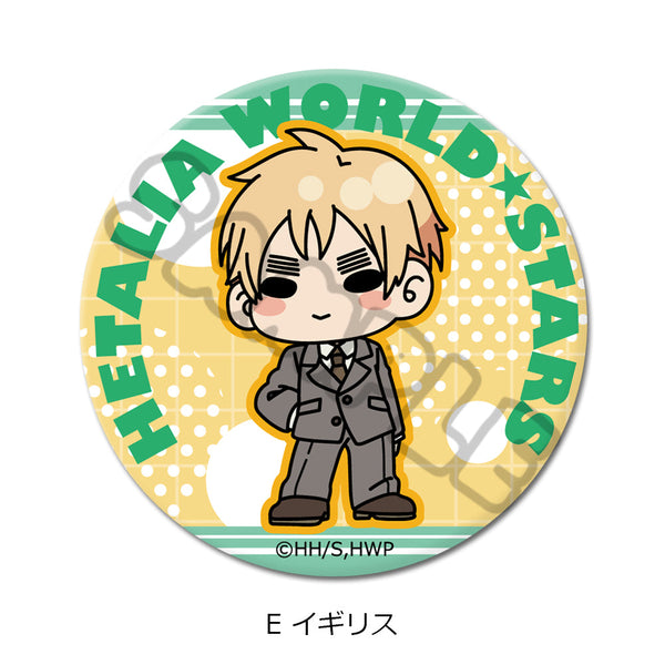 『ヘタリア World☆Stars』丸形缶バッジ(57mm) E イギリス