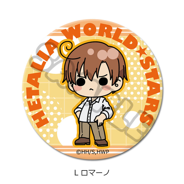 『ヘタリア World☆Stars』丸形缶バッジ(57mm) L ロマーノ