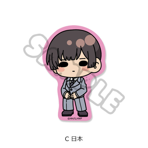 『ヘタリア World☆Stars』クリアカードステッカー C 日本