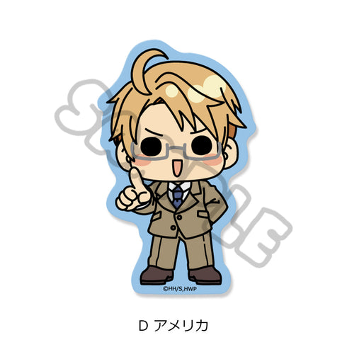 『ヘタリア World☆Stars』クリアカードステッカー D アメリカ