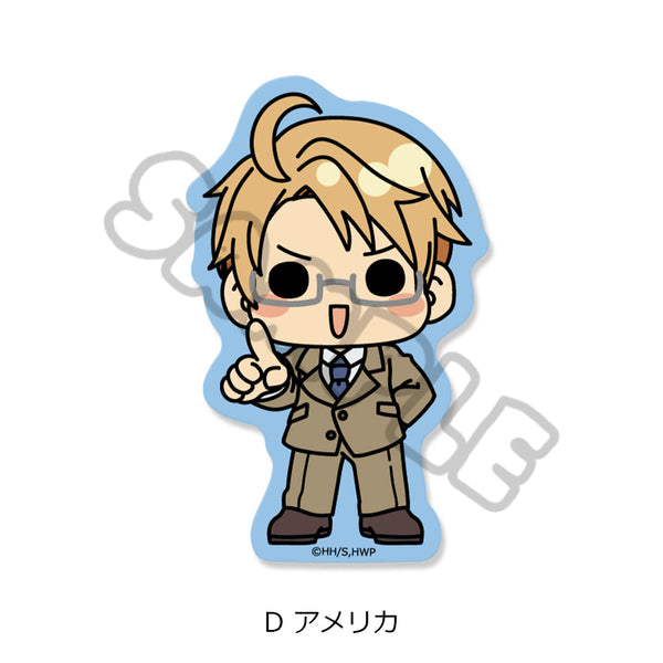 『ヘタリア World☆Stars』クリアカードステッカー D アメリカ