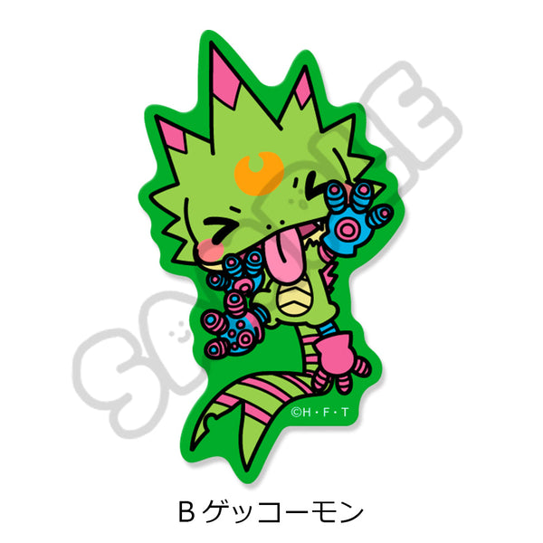 『DIGIMON BEATBREAK』クリアカードステッカー B ゲッコーモン