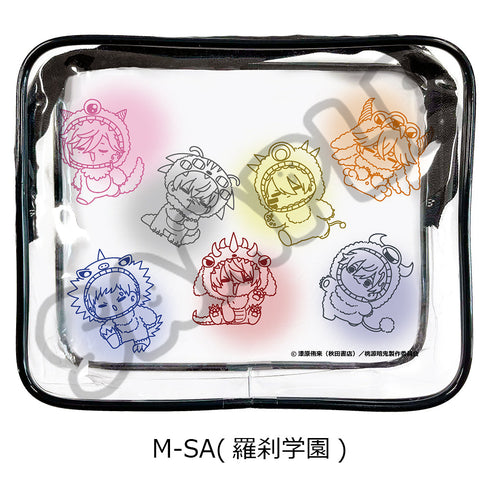 『桃源暗鬼』第3弾 クリアポーチ M-SA 羅刹学園