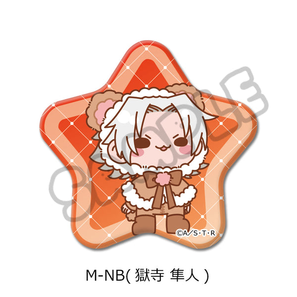 『家庭教師ヒットマンREBORN!』第4弾 星形缶バッジ M-NB 獄寺隼人