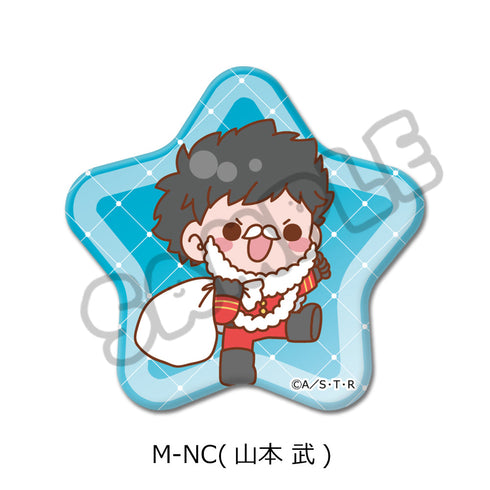 『家庭教師ヒットマンREBORN!』第4弾 星形缶バッジ M-NC 山本武