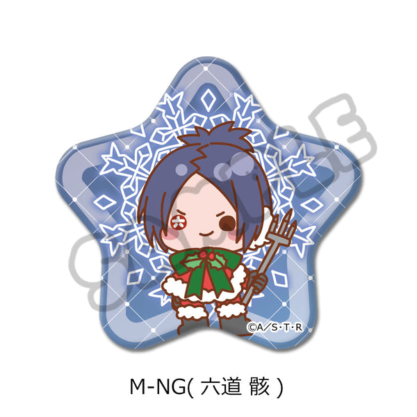 『家庭教師ヒットマンREBORN!』第4弾 星形缶バッジ M-NG 六道骸