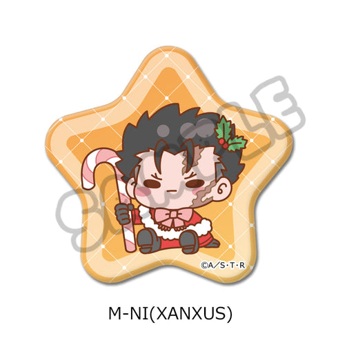 『家庭教師ヒットマンREBORN!』第4弾 星形缶バッジ M-NI XANXUS