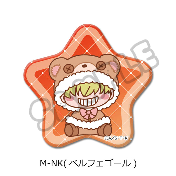 『家庭教師ヒットマンREBORN!』第4弾 星形缶バッジ M-NK ベルフェゴール