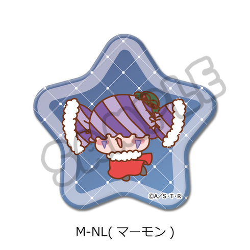 『家庭教師ヒットマンREBORN!』第4弾 星形缶バッジ M-NL マーモン