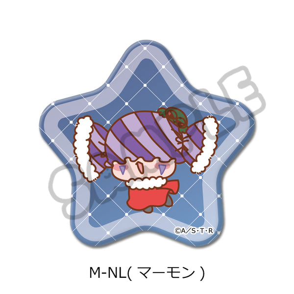 『家庭教師ヒットマンREBORN!』第4弾 星形缶バッジ M-NL マーモン