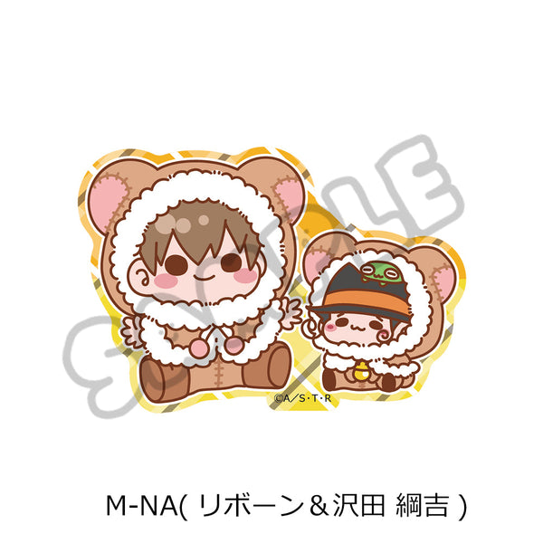 『家庭教師ヒットマンREBORN!』第4弾 クリアステッカー M-NA リボーン&沢田綱吉