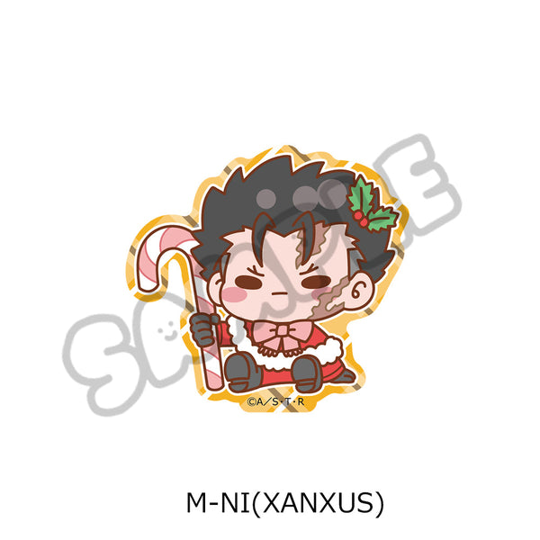 『家庭教師ヒットマンREBORN!』第4弾 クリアステッカー M-NI XANXUS