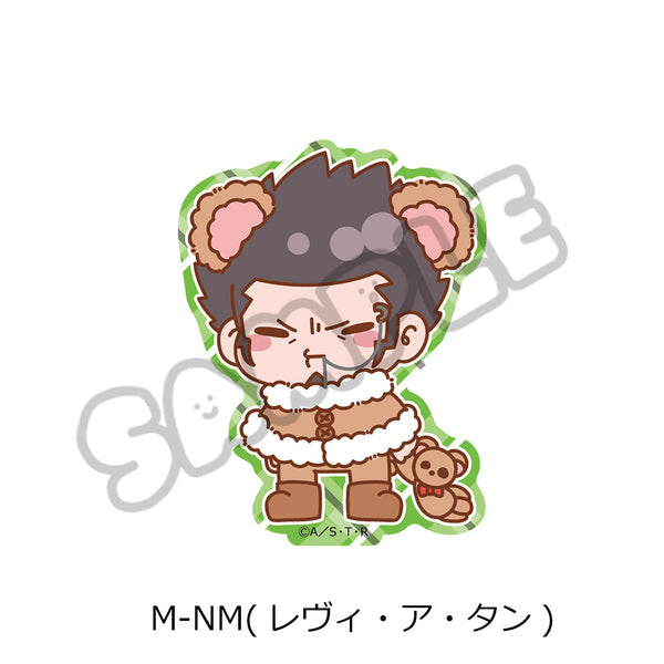 『家庭教師ヒットマンREBORN!』第4弾 クリアステッカー M-NM レヴィ・ア・タン