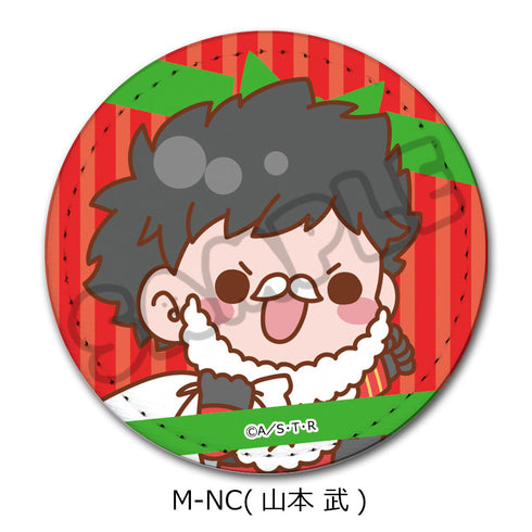 『家庭教師ヒットマンREBORN!』第4弾 レザーバッジ(丸形) M-NC 山本武