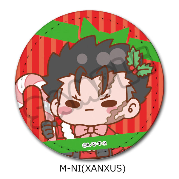 『家庭教師ヒットマンREBORN!』第4弾 レザーバッジ(丸形) M-NI XANXUS