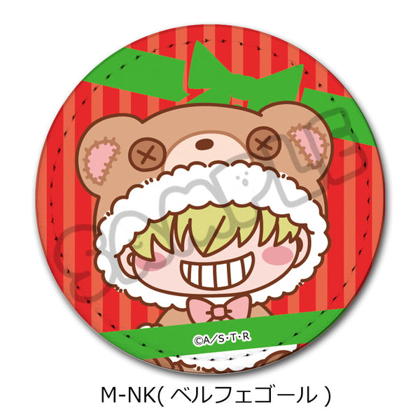 『家庭教師ヒットマンREBORN!』第4弾 レザーバッジ(丸形) M-NK ベルフェゴール