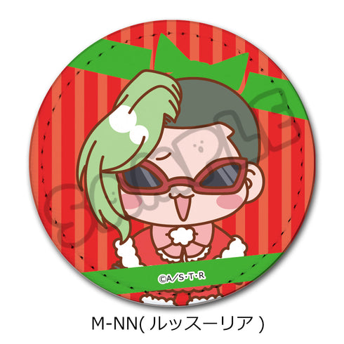 『家庭教師ヒットマンREBORN!』第4弾 レザーバッジ(丸形) M-NN ルッスーリア