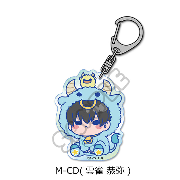 "The Hitman Reborn!" 5th Series Acrylic Keychain M-CD: Kyoya Hibari