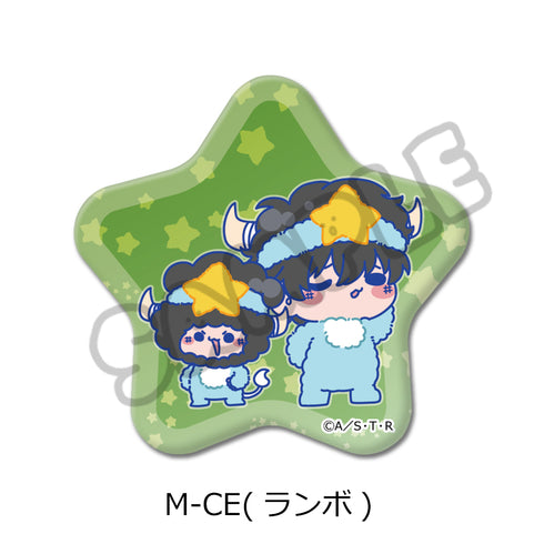 "The Hitman Reborn!" 5th Series Star-Shaped Pin Badge M-CE Lambo