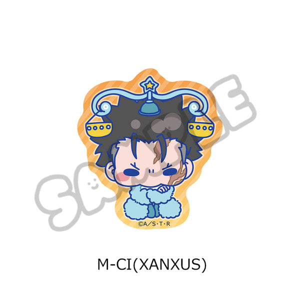 "The Hitman Reborn!" 5th Series Clear Sticker: M-CI XANXUS