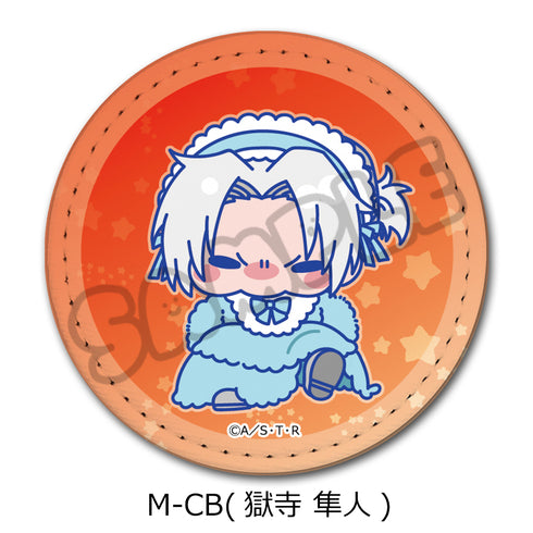 『家庭教師ヒットマンREBORN!』第5弾 レザーバッジ(丸形) M-CB 獄寺隼人