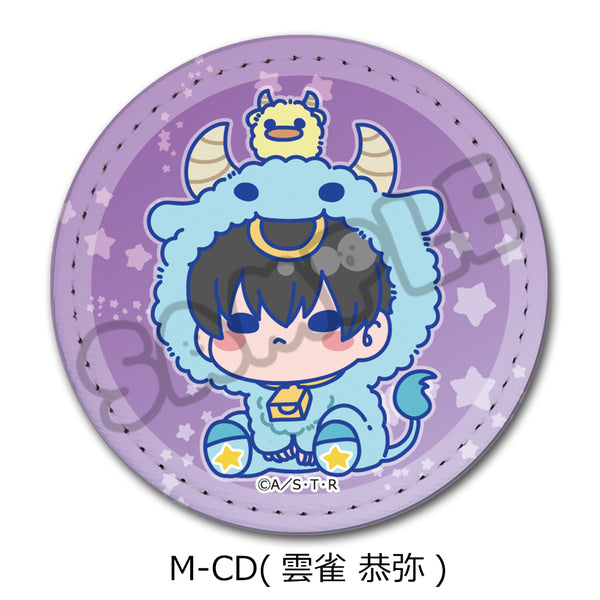《家庭教师Hitman REBORN!》第5弹 皮革徽章(圆形) M-CD 云雀恭弥