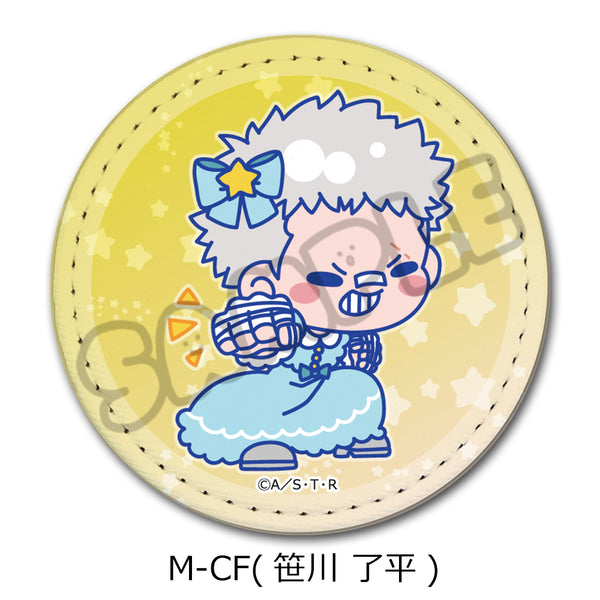 《家庭教师Hitman REBORN!》第5弹 皮革徽章(圆形) M-CF 笹川了平