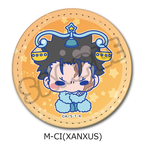 『家庭教師ヒットマンREBORN!』第5弾 レザーバッジ(丸形) M-CI XANXUS