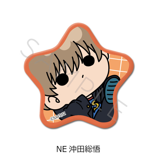 『3年Z組銀八先生』星型缶バッジ mochochoシリーズ第2弾 NE 沖田総悟