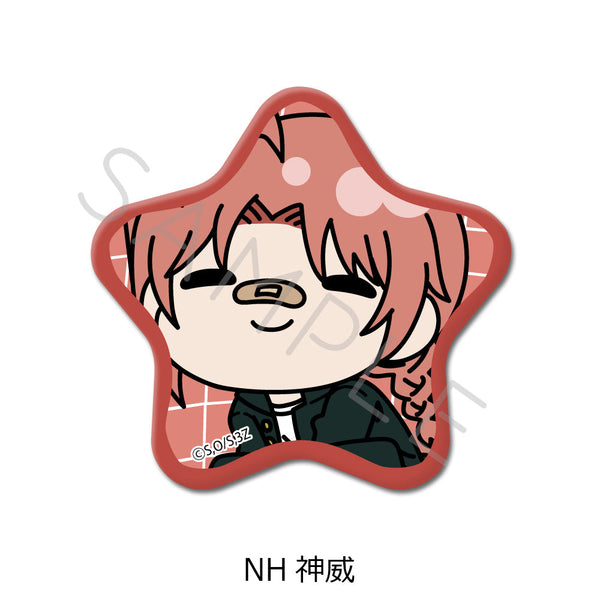 『3年Z組銀八先生』星型缶バッジ mochochoシリーズ第2弾 NH 神威