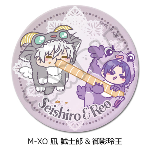 『ブルーロック』第9弾 丸形缶バッジ(75mm) M-XO 凪誠士郎&御影玲王