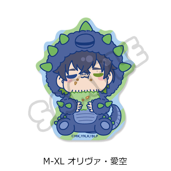 『ブルーロック』第9弾 クリアダイカットステッカー M-XL オリヴァ・愛空