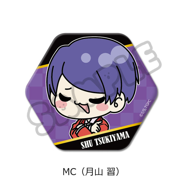『東京喰種トーキョーグール』六角形缶バッジ MC 月山習