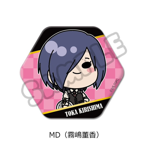『東京喰種トーキョーグール』六角形缶バッジ MD 霧嶋董香